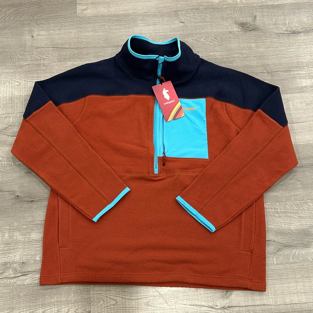 COTOPAXI | Abrazo Half-Zip Fleece Jacket
Men's Maritime & Spice